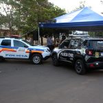 02 – Viaturas ficaram espostas na solenidade de entrega